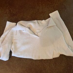 Abercrombie Kids White Polo Shirt